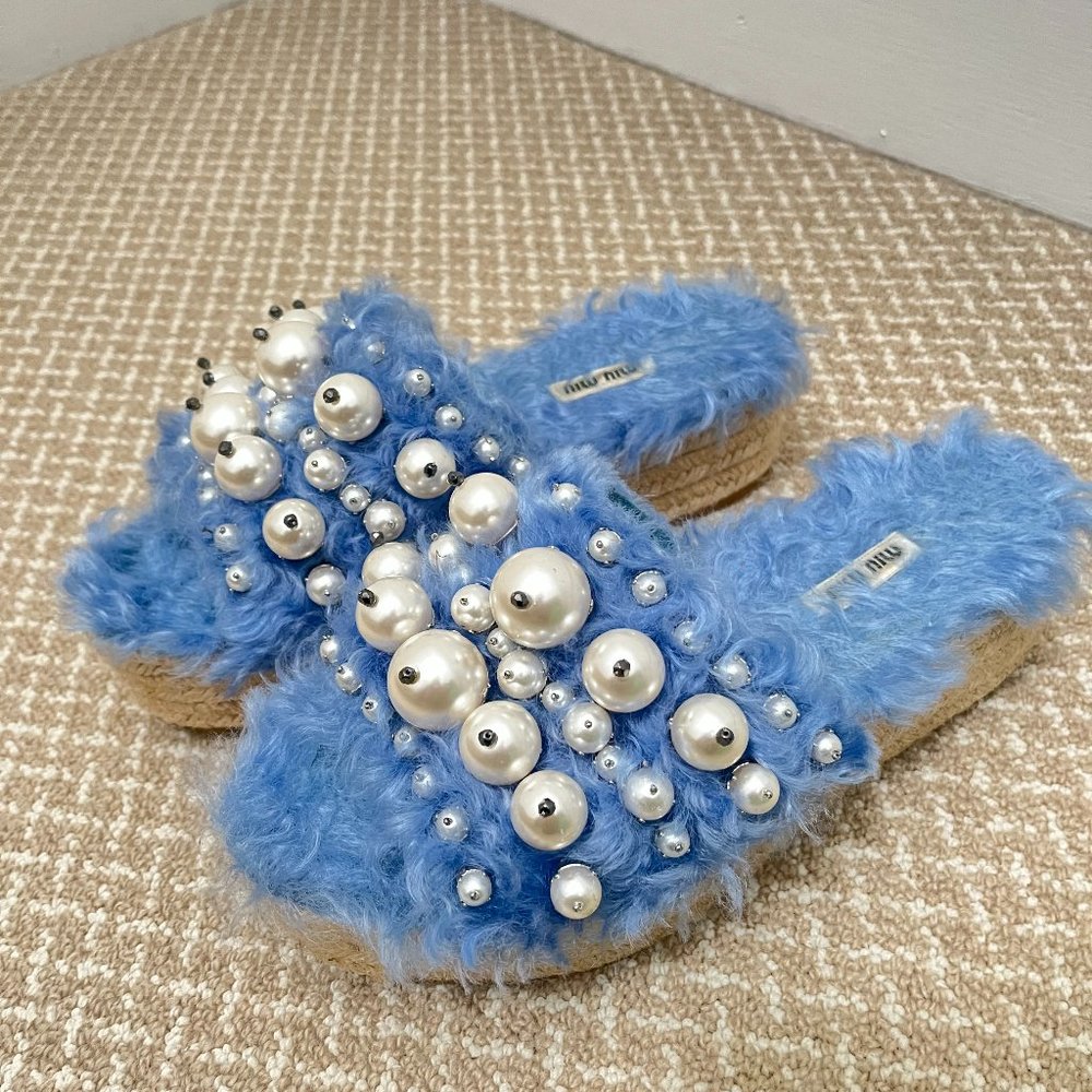 Miu Miu platform sandals